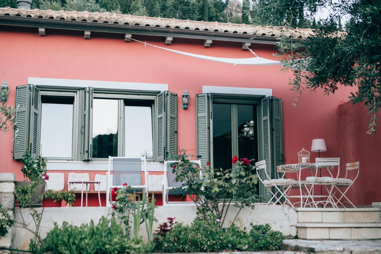 Вилла La Casa Rossa Айос-Никитас Экстерьер фото