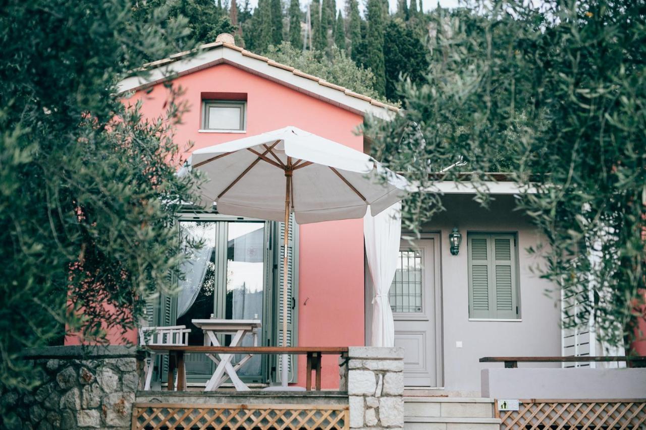 Вилла La Casa Rossa Айос-Никитас Экстерьер фото